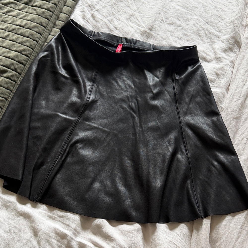 SPANX Black Skater Skirt
